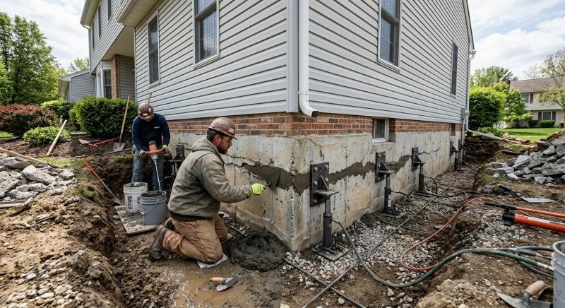 Basement Foundation Repair in Adams County, CO
