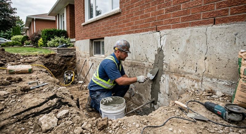 Basement Foundation Repair in Parker, CO