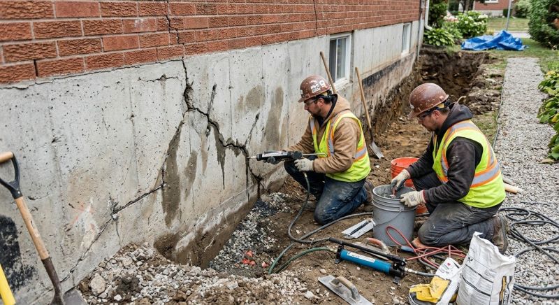 Cracked Foundation Repair in Arvada, CO