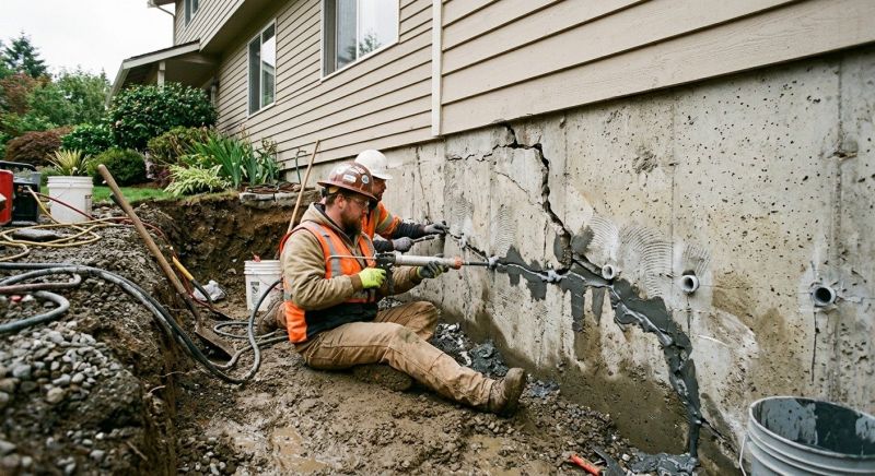 Cracked Foundation Repair in Erie, CO