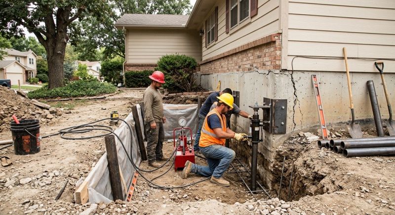 Cracked Foundation Repair in Golden, CO