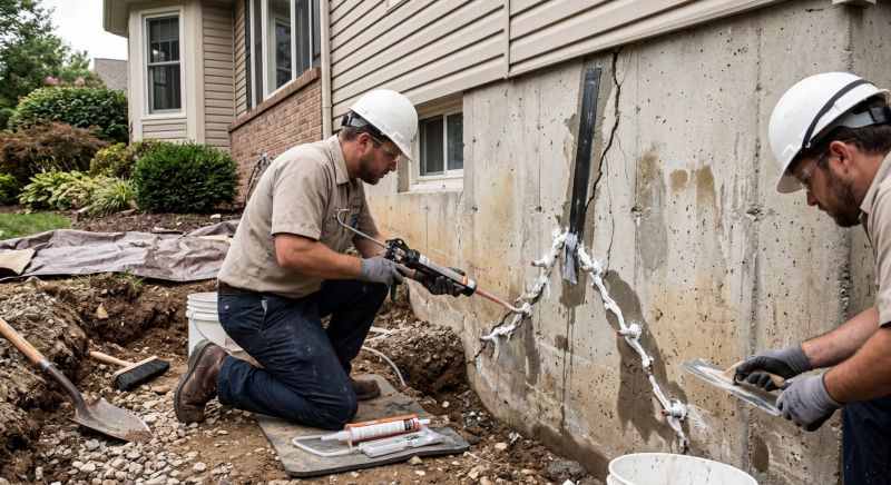 Cracked Foundation Repair in Jefferson County, CO