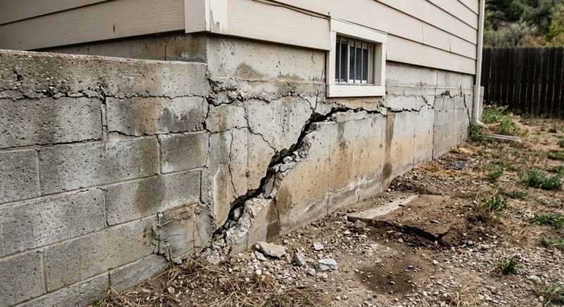 Cracked Foundation Repair in Parker, CO