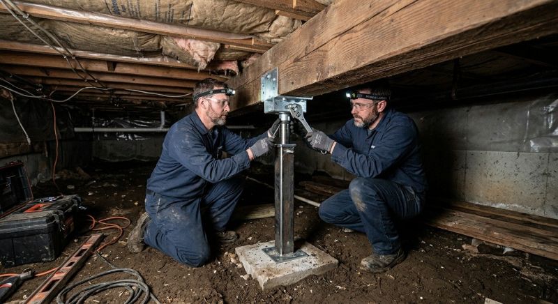 Crawl Space Leveling in Denver County, CO