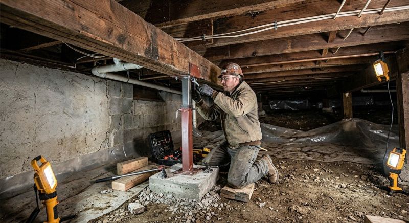 Crawlspace Foundation Repair in Conifer, CO