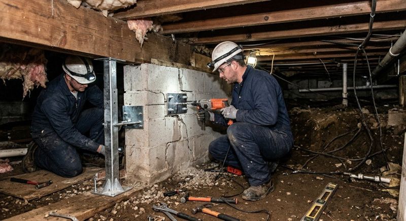 Crawlspace Foundation Repair in Denver County, CO