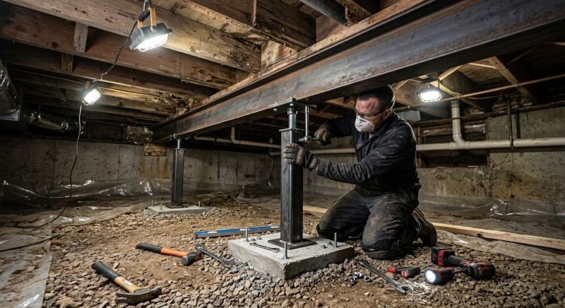 Crawlspace Structural Repair in Denver County, CO