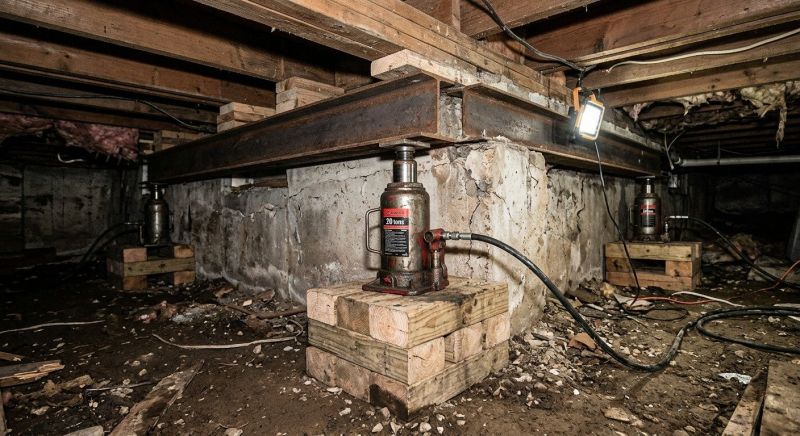 Foundation Jacking in Adams County, CO