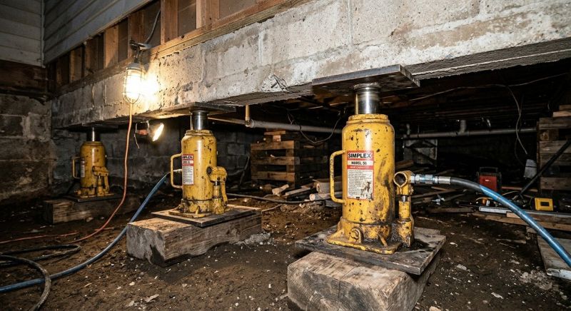 Foundation Jacking in Arvada, CO