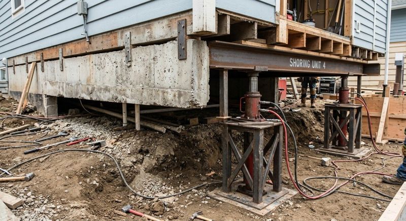 Foundation Jacking in Aurora, CO