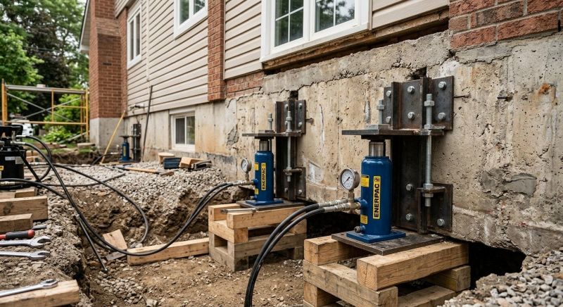 Foundation Jacking in Conifer, CO