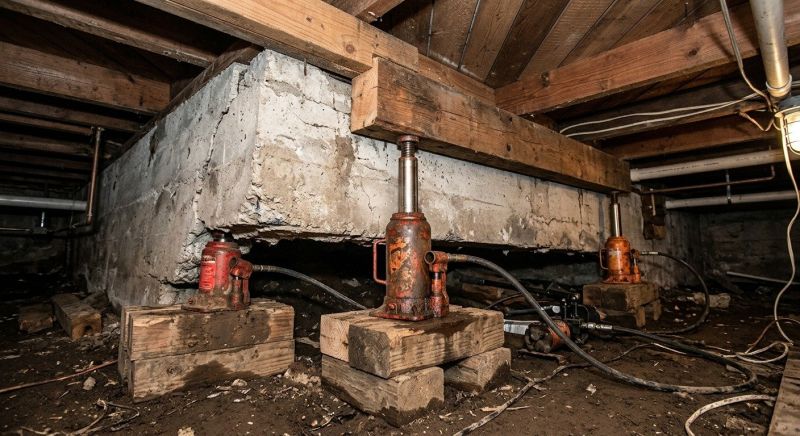 Foundation Jacking in Denver, CO