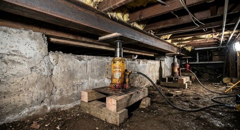 Foundation Jacking in Englewood, CO