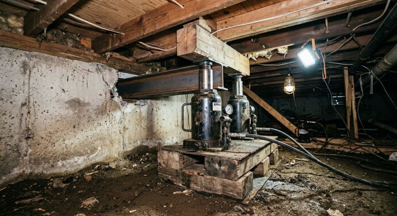 Foundation Jacking in Lafayette, CO