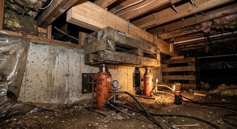 Foundation Jacking in Parker, CO