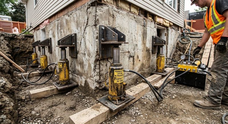 Foundation Jacking in Parker, CO