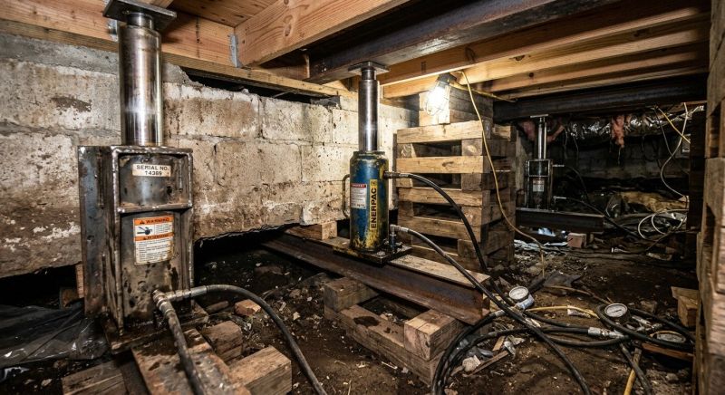 Foundation Jacking in Wheat Ridge, CO