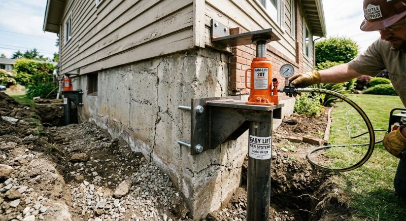 Foundation Lifting in Commerce City, CO