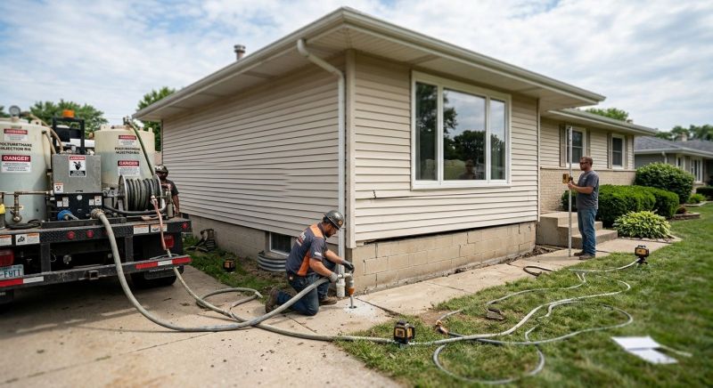 Foundation Lifting in Erie, CO