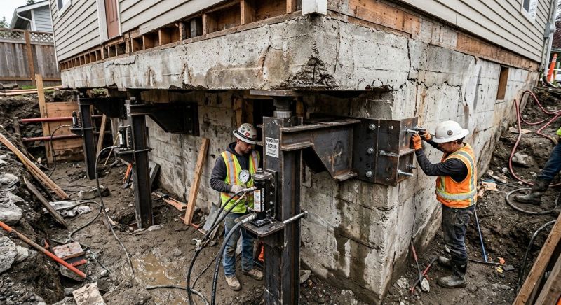 Foundation Lifting in Lafayette, CO