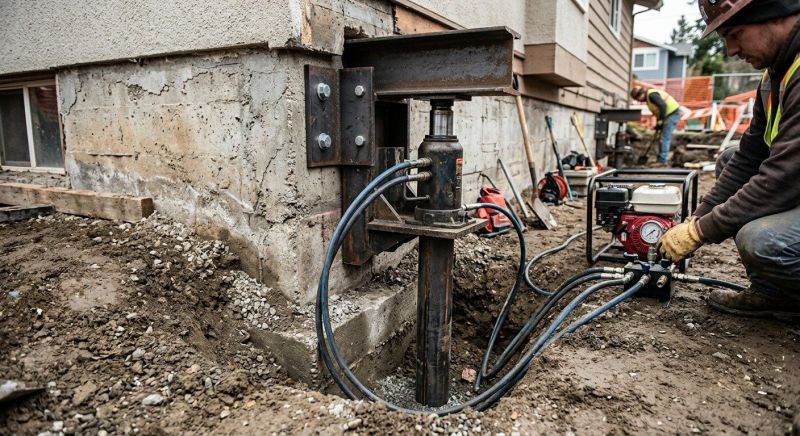 Foundation Lifting in Denver County, CO