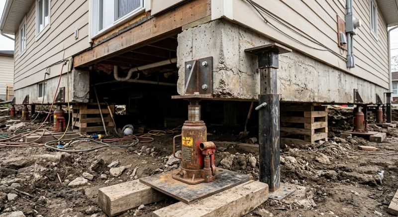 Foundation Lifting in Denver County, CO