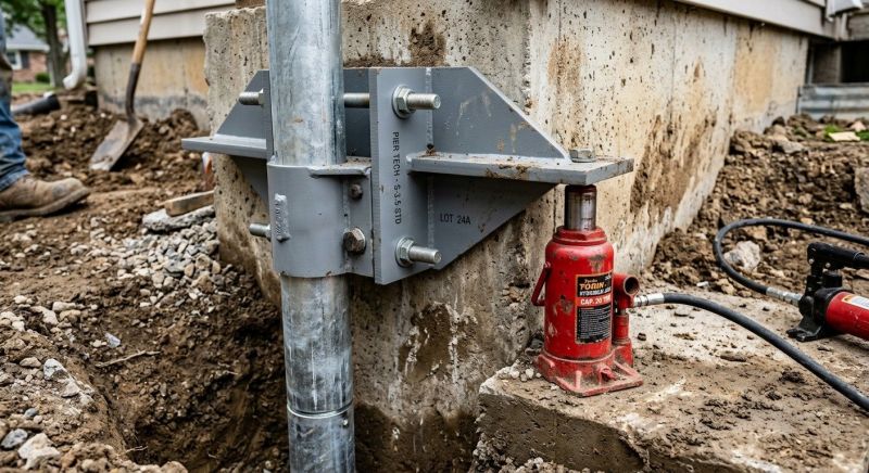 Foundation Pier Leveling in Denver County, CO