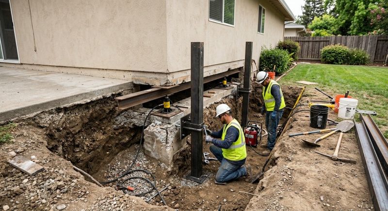 Foundation Pier Repair in Denver County, CO