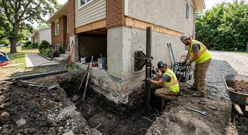 Foundation Pier Repair in Denver County, CO
