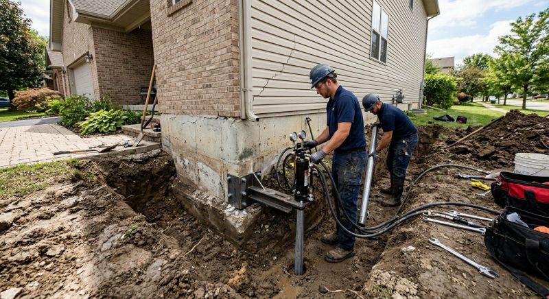 Foundation Settlement Repair in Denver County, CO