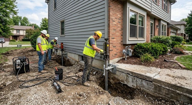 Foundation Stabilizing in Aurora, CO