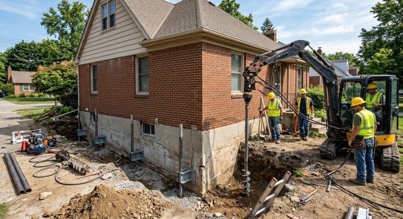 Foundation Stabilizing in Brighton, CO