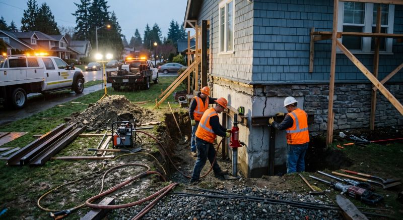 Foundation Stabilizing in Castle Rock, CO