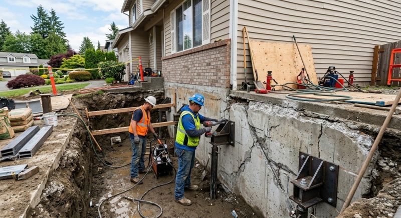 Foundation Structural Repair in Arvada, CO