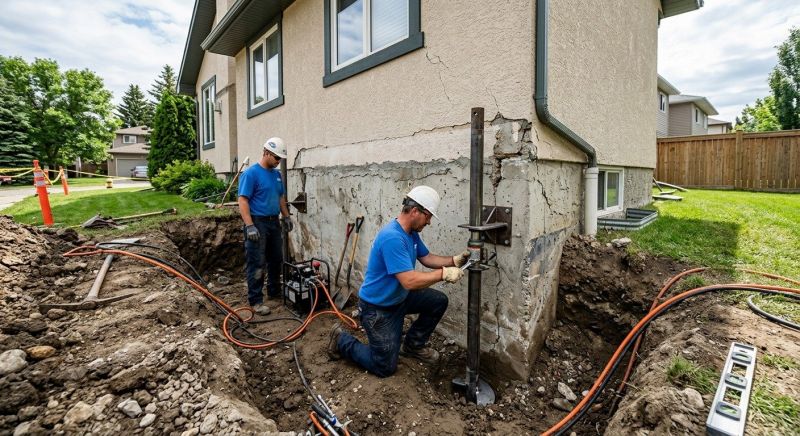 Helical Piers Installation in Denver County, CO