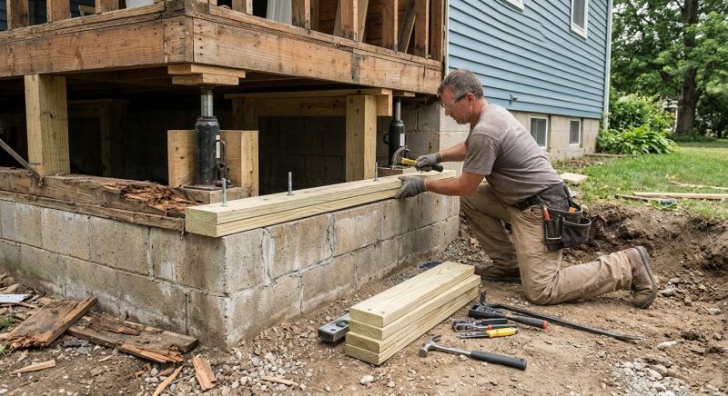House Foundation Repair in Wheat Ridge, CO