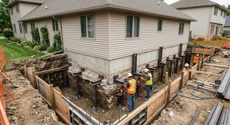 House Underpinning in Denver County, CO