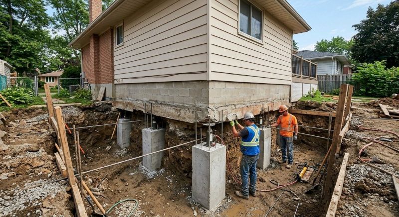 House Underpinning in Denver County, CO