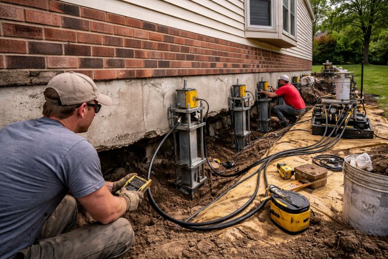Settling Foundation Service in Adams County, CO