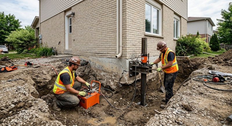 Sinking Foundation Lifting in Denver County, CO