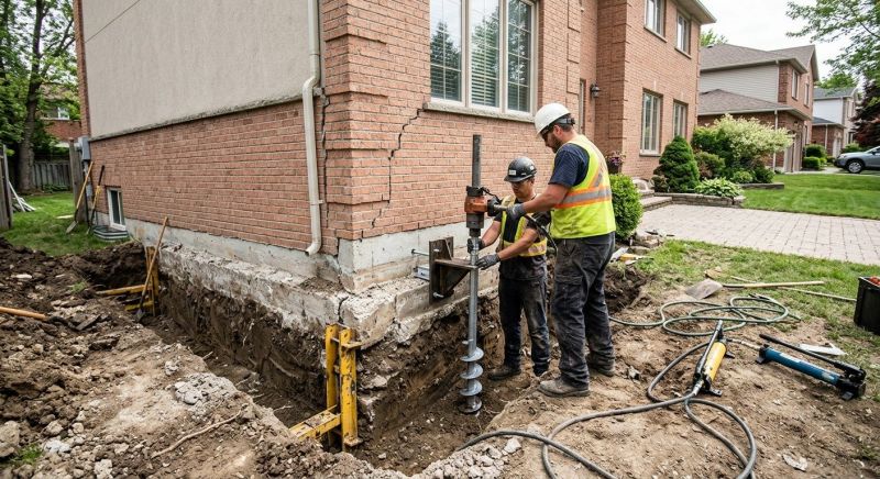 Sinking Foundation Repair in Arapahoe County, CO