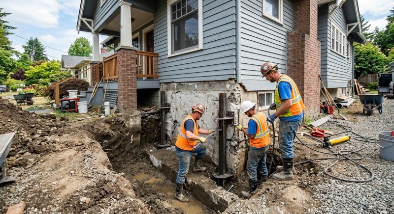 Sinking Foundation Repair in Arvada, CO