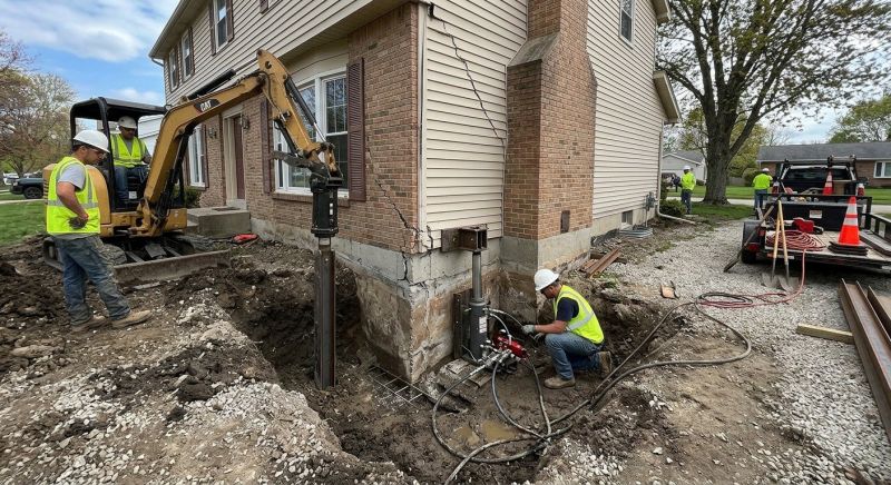 Sinking Foundation Repair in Castle Rock, CO