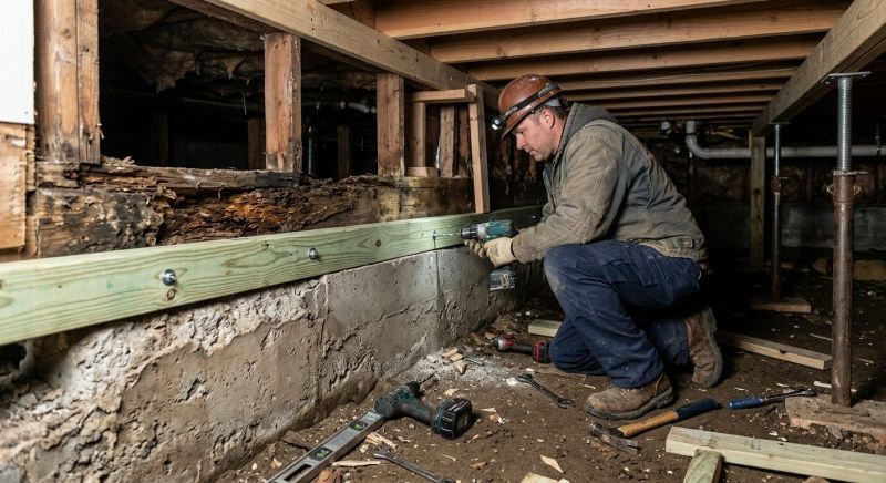 Sinking Foundation Repair in Indian Hills, CO
