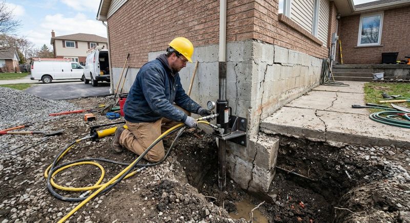 Sinking Foundation Repair in Morrison, CO
