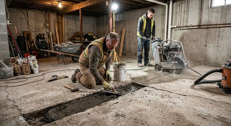 Slab Foundation Repair in Denver County, CO