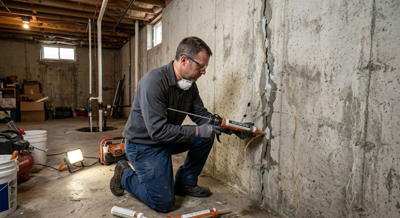 Structural Crack Repair in Denver County, CO