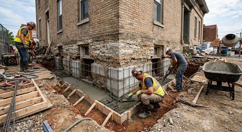 Underpinning Repair in Denver County, CO